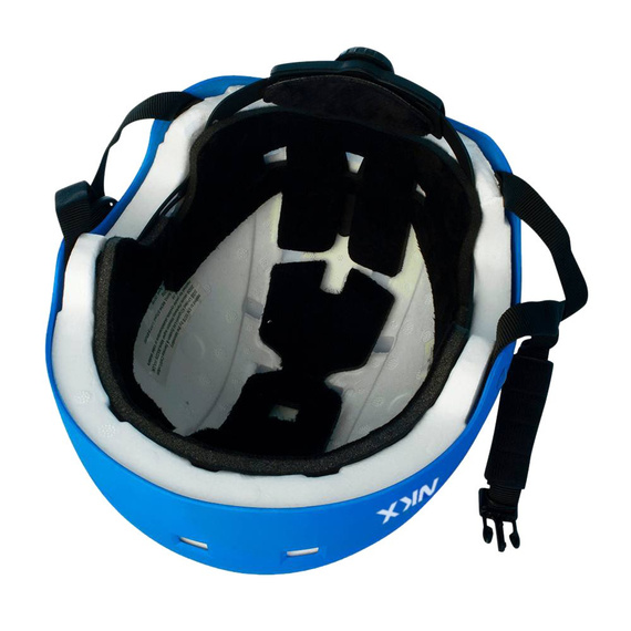 Cască de skateboarding NKX Brain Saver Blue Ride Hard
