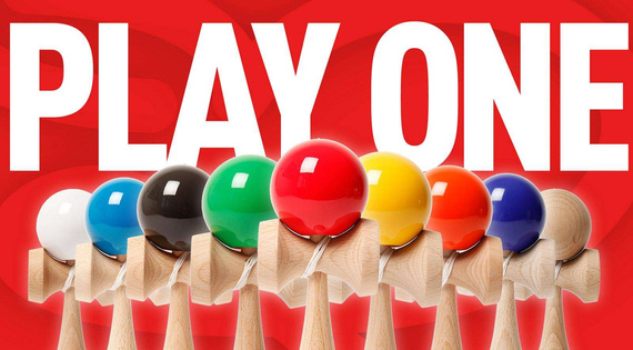Kendama Europe Play One Negru