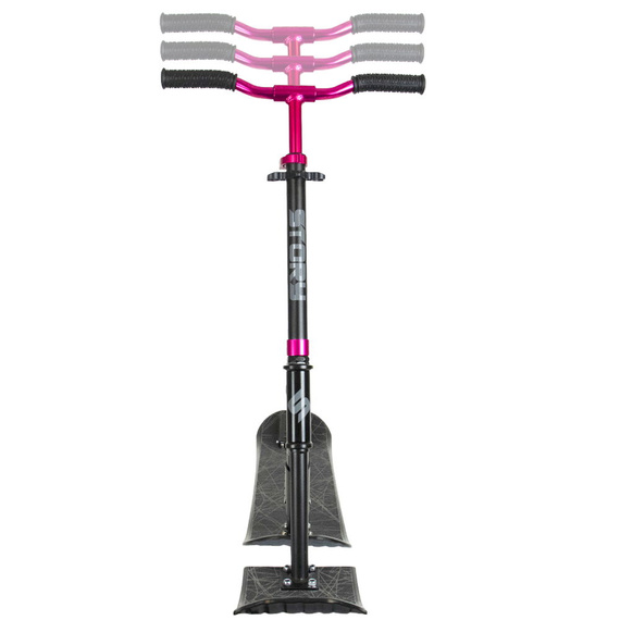 Story Deluxe Snow Scooter alb-roz 83-94 cm