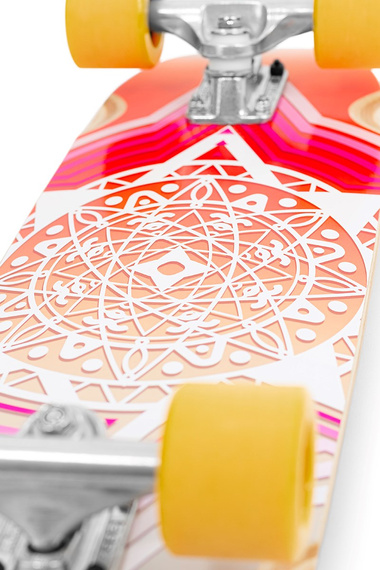 Skateboard Cruiser Mindless Drifter Orange 28"