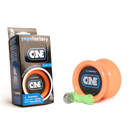 Yoyo pentru începători 2 rulmenți YoYoFactory ONE Orange