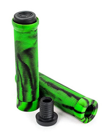 SLAMM Pro Swirl bar mânere scuter 135mm verde