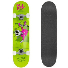 ENUFF SKULLY MINI COMPLETE Skateboard Verde 7.25"