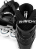 Anarchy Unity ajustabil Freeskates negru
