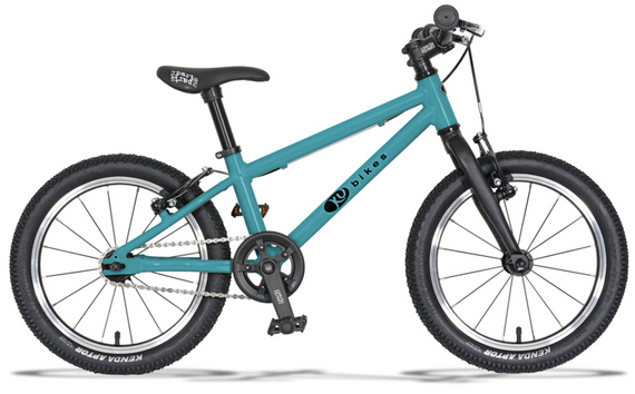 KUbikes bicicletă super ușoară pentru copii 16L Turquoise