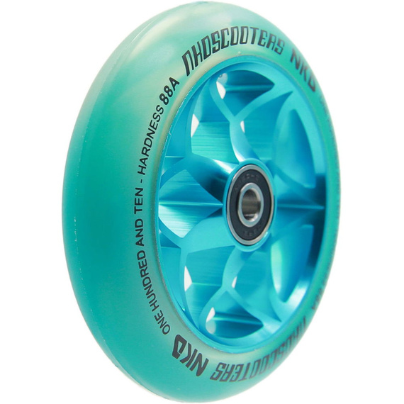 NKD Goat Stunt Scooter Roți Turquoise 110 mm