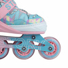 Patine în linie Story Spike ajustabile Blue-Pink