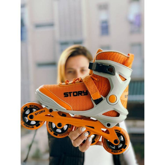 Patine universale în linie STORY Vision Orange