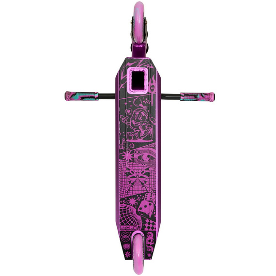 Scuter de performanță Story Bandit DOS Negru și violet Wys. 81 cm