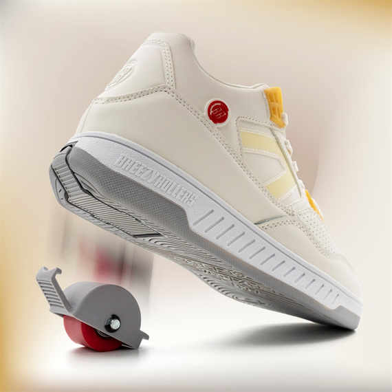 Breezy Rollers Jumper Cream Pantofi