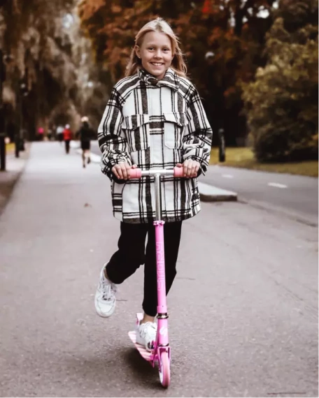 Story Friends Junior Transport Scooter Albastru