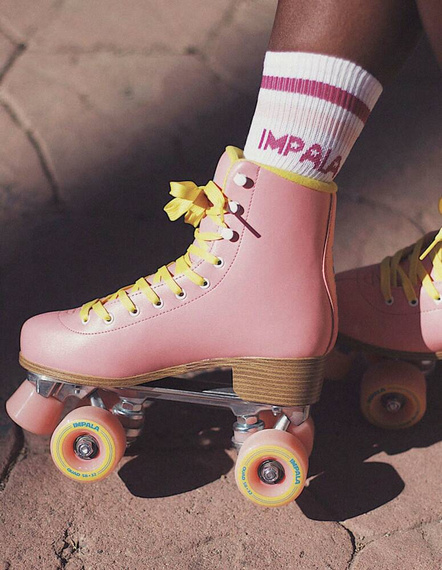 Impala Quad Skate roz și galben