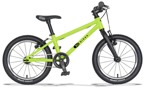 Superlekki rower dla dzieci KUbikes 16L Zielony
