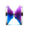 Yoyo metalic pentru Advanced YoYoFactory BiMetal albastru/violet