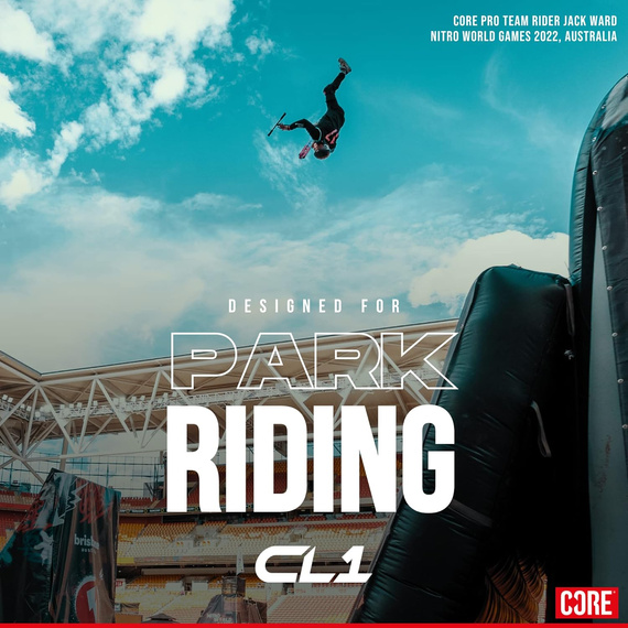 Trotinetă Freestyle CORE CL1 Complete Stunt Scooter Chrome Teal înălțime 85 cm