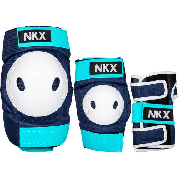 NKX Kids 3-Pack Pro Protectors Navy-Mint M