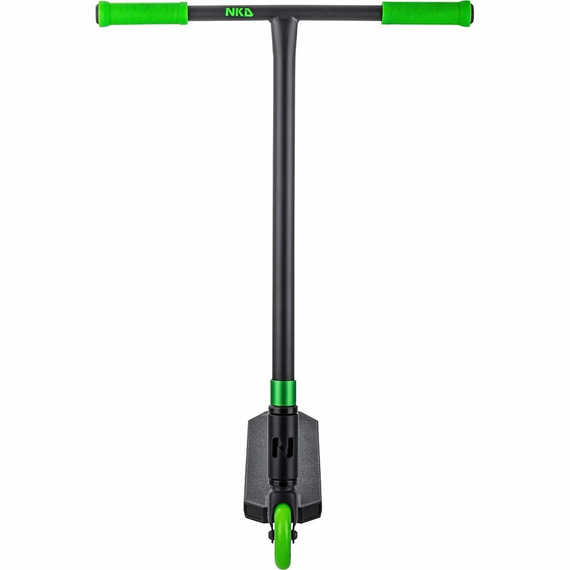 NKD Următoarea generație verde-negru de înaltă performanță din aluminiu scuter ușor pentru călăreți tineri. 79,4 cm