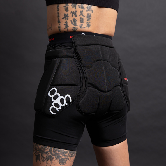 Triple Eight Bumsaver 2 Pantaloni scurți căptuși Negru
