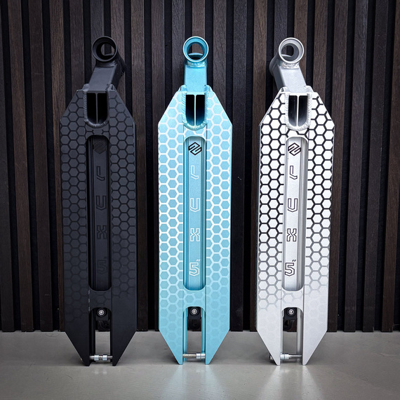 Platformă pentru Striker Lux 5" Stunt Scooter Deck Turquoise 470 mm