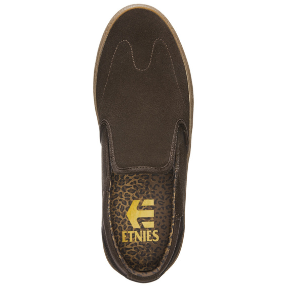 Pantofi ETNIES Marana Slip x Dystopia x CJ Nelson Brown/Gum