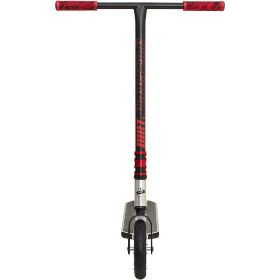 Off-road Story Dirt Freestyle Scooter negru și argintiu 89,9 cm