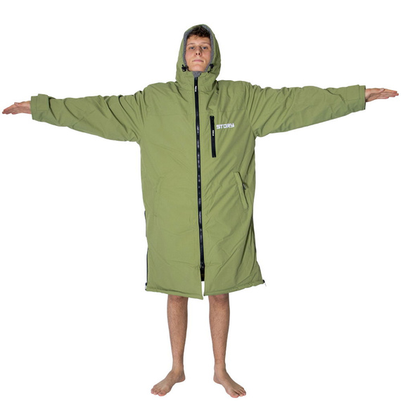 Poncho Poncho Jacket Story Change Robe Army Green Military Green