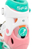 Patine quad pentru copii SFR Storm V ajustabile Floare