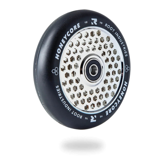 Root Industries Honeycore Black Pro Scooter Wheels 2-Pack Mirror 110 mm (2 buc.)