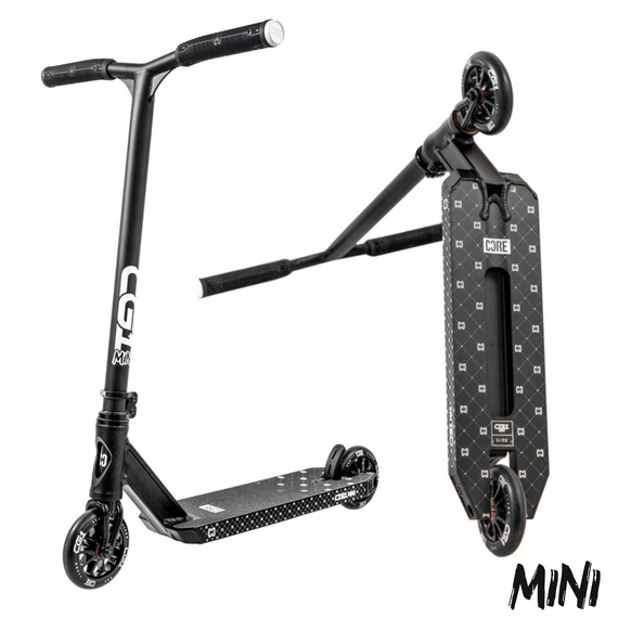 Trotinetă de Freestyle CORE CG1 Mini Complete Stunt Scooter Negru, înălțime 77 cm