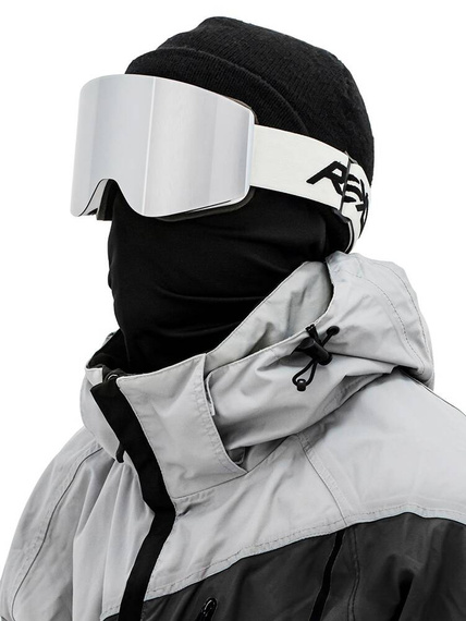 REKD Rocker MagLock Snow Goggles Kit White/Mirror M/L snowboard și ochelari de schi