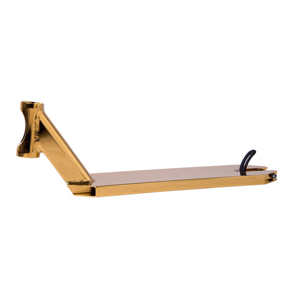 Platformă pentru Striker Lux Integrated Stunt Scooter Deck Gold Chrome 490 mm