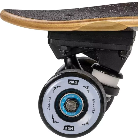 Cruiser Skateboard de înaltă calitate NKX Classic Oak Silver Cruiser 29 "