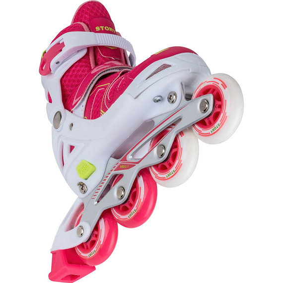 Story Blaster Inline Skates patine cu rotile reglabile Roz