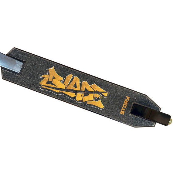 Story Blade Stunt Scooter negru și auriu wys. 75 cm