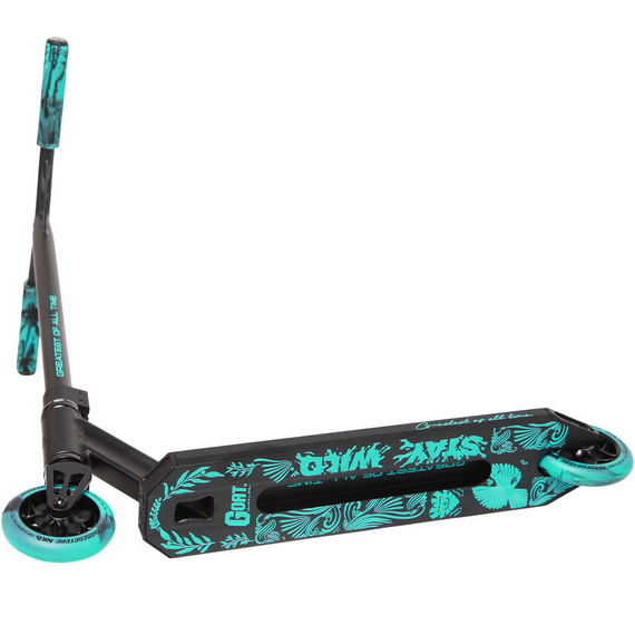 NKD GOAT Scuter Stunt Negru și mentă wys. 83 cm