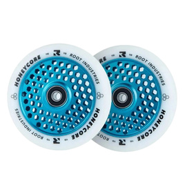 Root Industries Honeycore White Pro Scooter Wheels 2-Pack Albastru 110 mm (2 buc).)