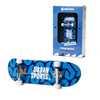 Fingerboard Complet Set-Up Urban Sports Logo Albastru 32 mm