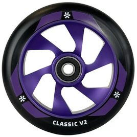 Union Classic V2 Pro Scooter Roată negru și violet 110 mm