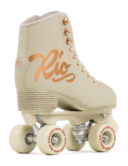 RIO ROLLER ROSE QUAD SKATES Cream patine cu rotile