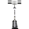 Story Deluxe Snow Scooter Alb și negru 83-94 cm