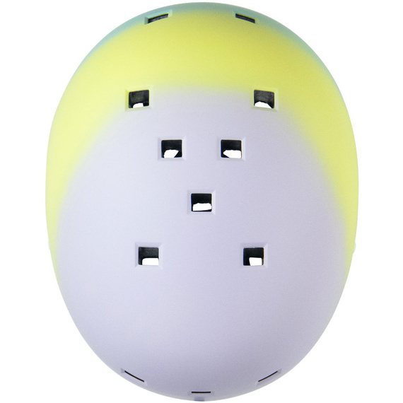 NKX Brain Saver Cască de skateboard Candy Fade albastru și galben
