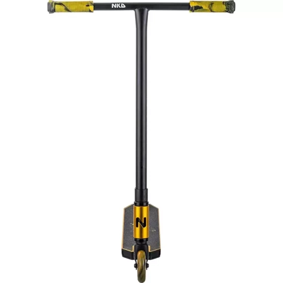 Stunt Aluminiu Scuter ușor pentru tineri rideri NKD Next Generation Stunt Gold wys. 79,4 cm