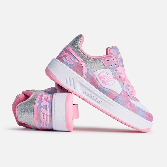 Heelys Rezerve Low pantofi Bright pink/White/Tanes