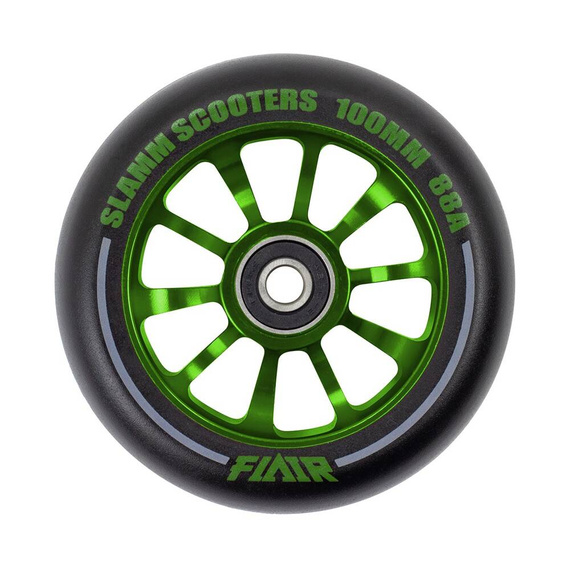SLAMM 100mm FLAIR 2.0 roata scuter verde