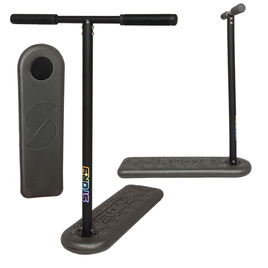 Story Pro Trampoline Scooter performanță Scooter negru 73-78 cm