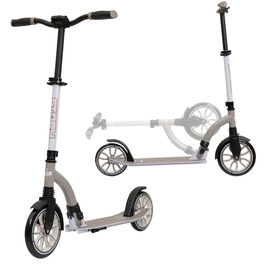 Transport urban Scooter Story Big Wheel Advanced Foldable Scooter Gri / maro 230/200 mm