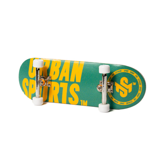 Fingerboard Skateboard Complet Set-Up Urban Sports Logo Verde 32 mm