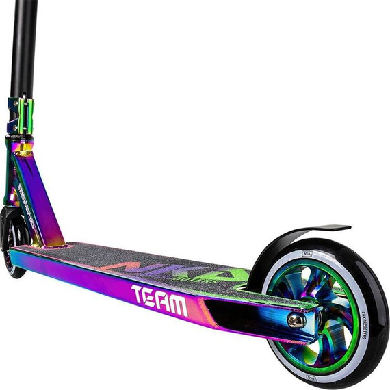 NKD Team Rainbow Performance Scooter Aluminiu ușor pentru copii Rainbow wys. 81 cm 