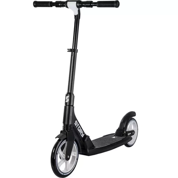 Scuter de transport cu suspensie Story Metro Black