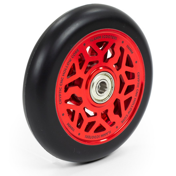 Roată de scuter SLAMM Cryptic Hollow Core Red 110mm